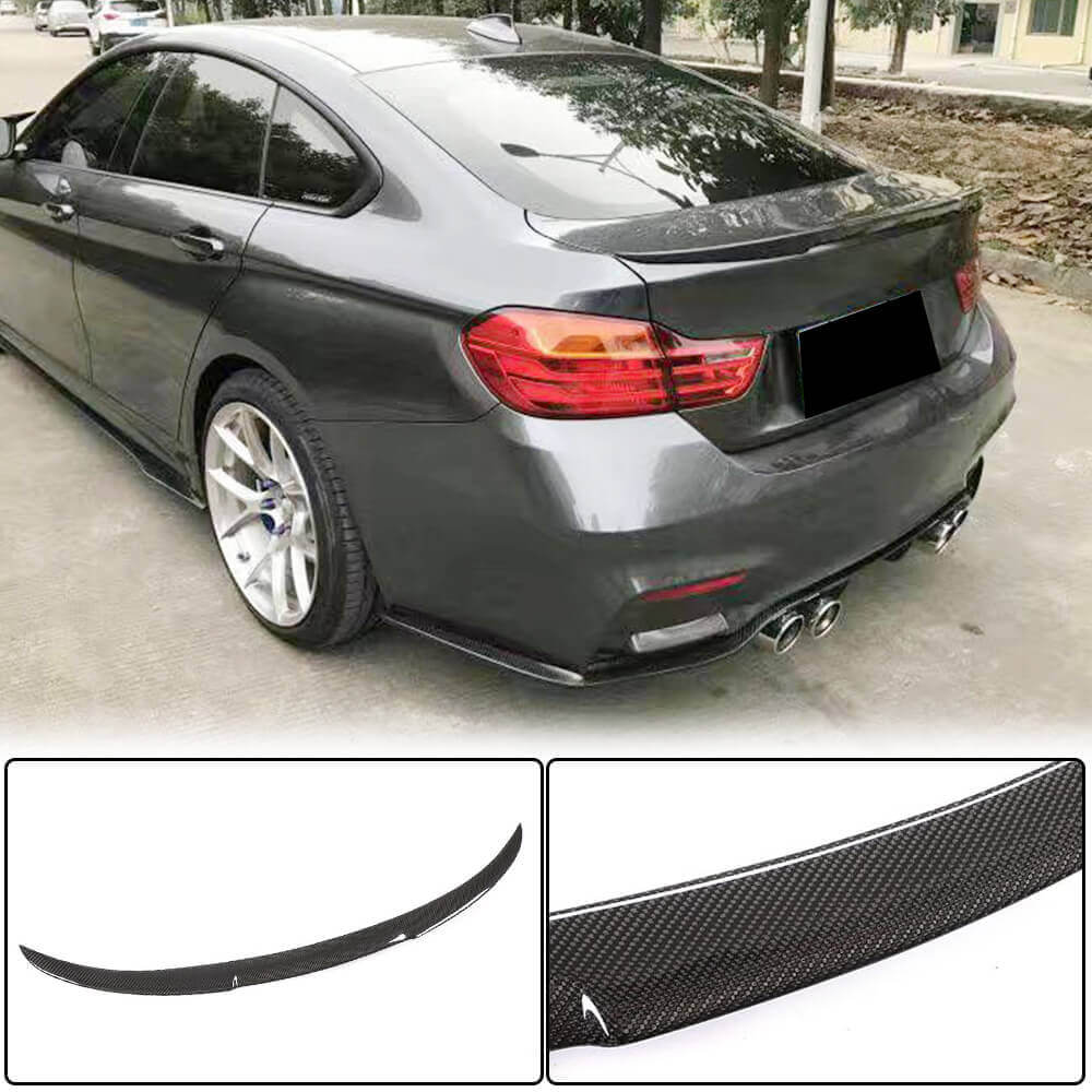BMW 4 Series F36 Gran Coupe 2014-2019 Rear Trunk Spoiler Carbon Fiber