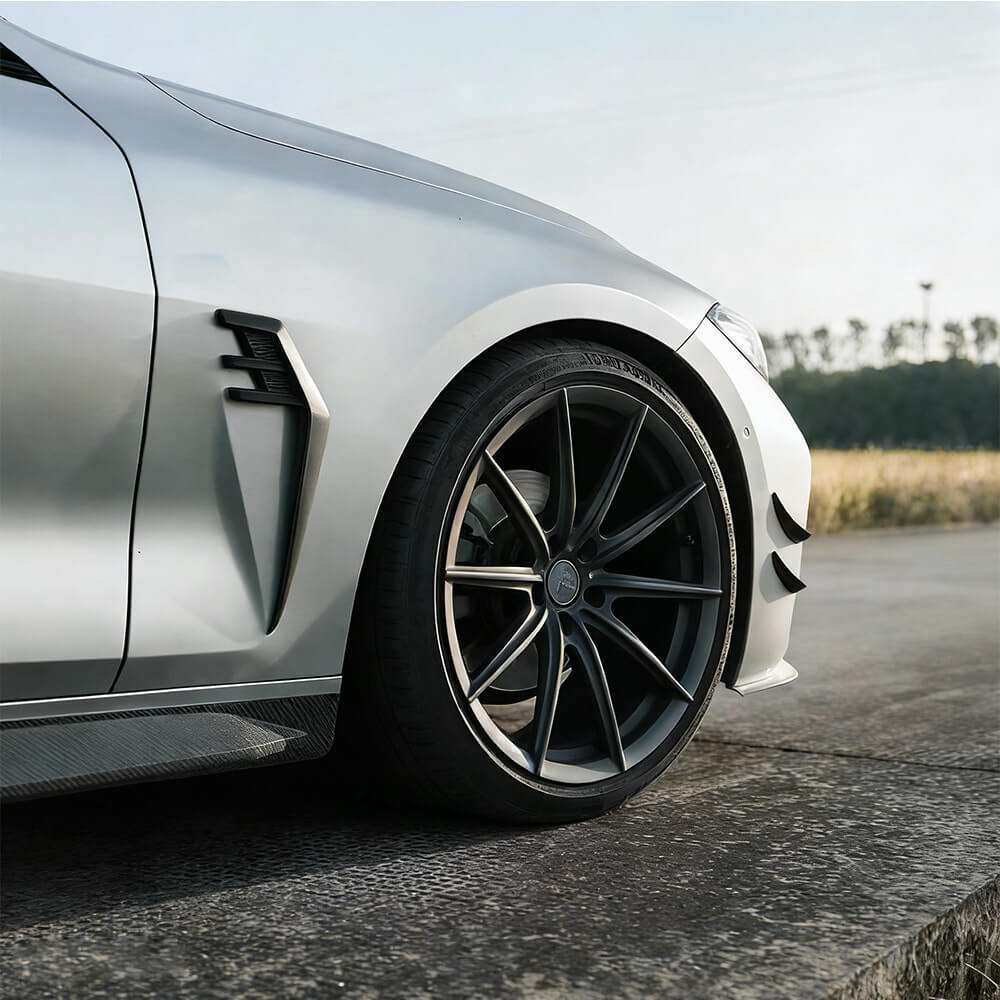 BMW 4 Series G22 G23 430i Coupe 2D Side Fender Fins Carbon Fiber