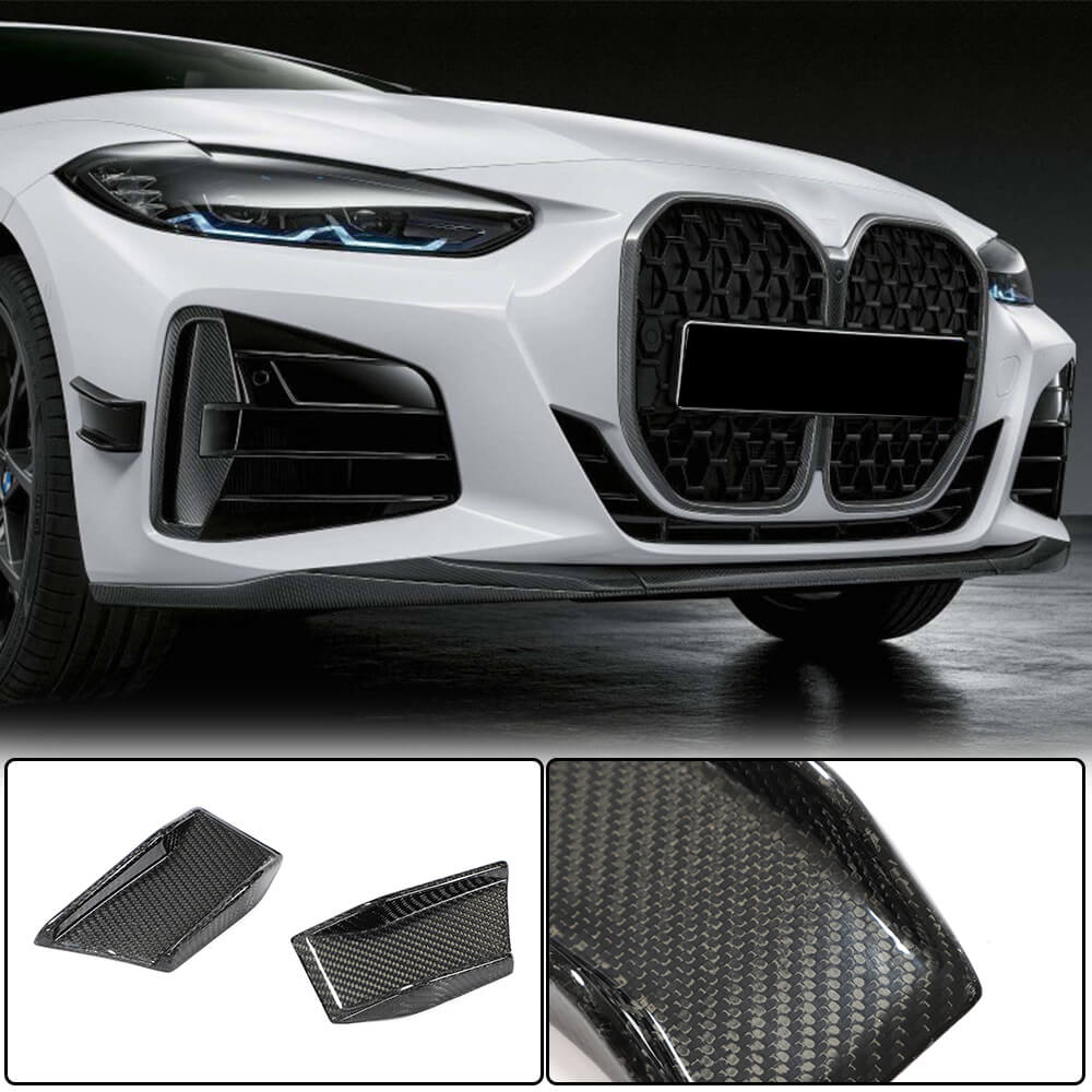 BMW 4 Series G22 G23 420i 430i M Sport M440i Front Bumper Vents Carbon Fiber/ABS