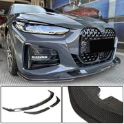 BMW 4 Series G22 G23 420i 430i M Sport M440i 2020UP Front Bumper Lip Dry Carbon Fiber