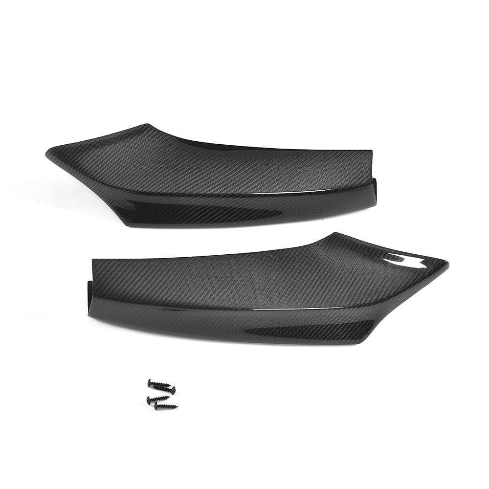 BMW 5 Series F10 F11 M Sport 530i 535i 550i 2011-2016 Front Bumper Splitters Carbon Fiber