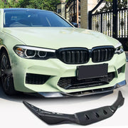 BMW 5 Series F90 M5 LCI 2021-2024 Carbon Fiber Front Bumper Lip Spoiler