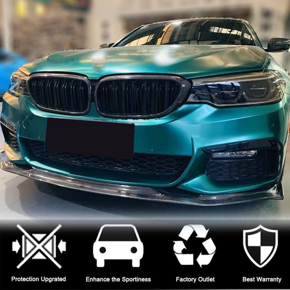 BMW 5 Series G30 F90 M5 Pre-LCI 2017-2020 Front Grille Carbon Fiber