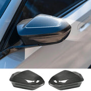BMW 5 Series I5 G60 G68, 7 Series G70, X3 2024 Mirror Cover Caps Replacement Style Dry Carbon Fiber