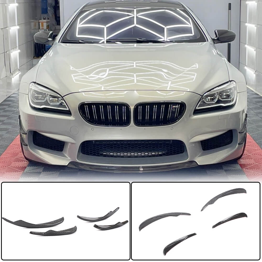 BMW 6 Series F06 F12 F13 M6 2013-2018 Front Bumper Vents  Dry Carbon Fiber