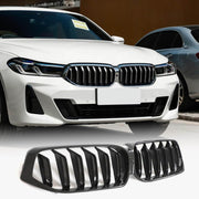 BMW 6 Series GT G32 LCI 2021-2023 Front Grille Dry Carbon Fiber
