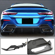 BMW 8 Series G14 G15 M850i xDrive 2018-2022 Rear Bumper Diffuser Dry Carbon Fiber