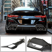 BMW 8 Series G16 840i M Sport 2018-2021 Rear Bumper Diffuser Dry Carbon Fiber
