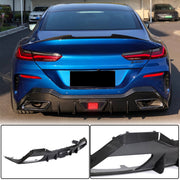BMW 8 Series G16 M850i xDrive 2018-2021 Rear Bumper Diffuser Dry Carbon Fiber