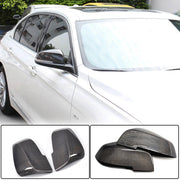 BMW E87 F20 F30 Mirror Covers Pair Carbon Fiber