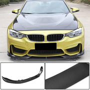 BMW F80 M3 F82 F83 M4 2014-2019 Front Bumper Lip Carbon Fiber