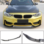 BMW F80 M3 F82 F83 M4 2014-2020 Front Bumper Lip Carbon Fiber