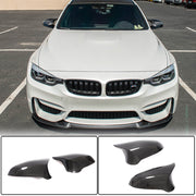 BMW F80 M3 F82 F83 M4 F87 M2C 2014-2020 Mirror Covers Pair Replacement Dry/Wet Carbon Fiber