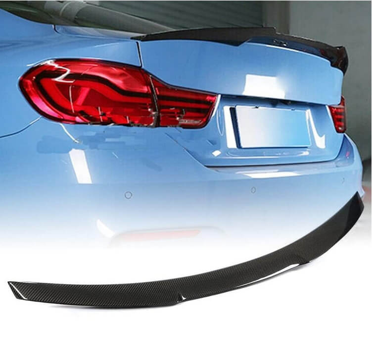 BMW F82 M4 Coupe 2015-2020 Rear Trunk Spoiler Dry Carbon Fiber