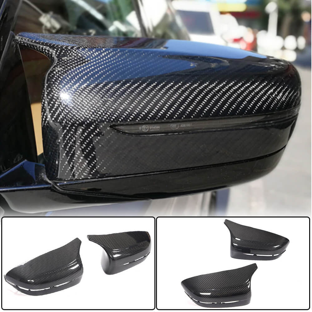 BMW G20 G22/G23 G30 G32 GT G11 G14/G15/G16 Mirror Covers Replacement LHD Dry Carbon Fiber