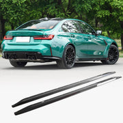 BMW G80 M3 2021UP Carbon Fiber Side Skirts