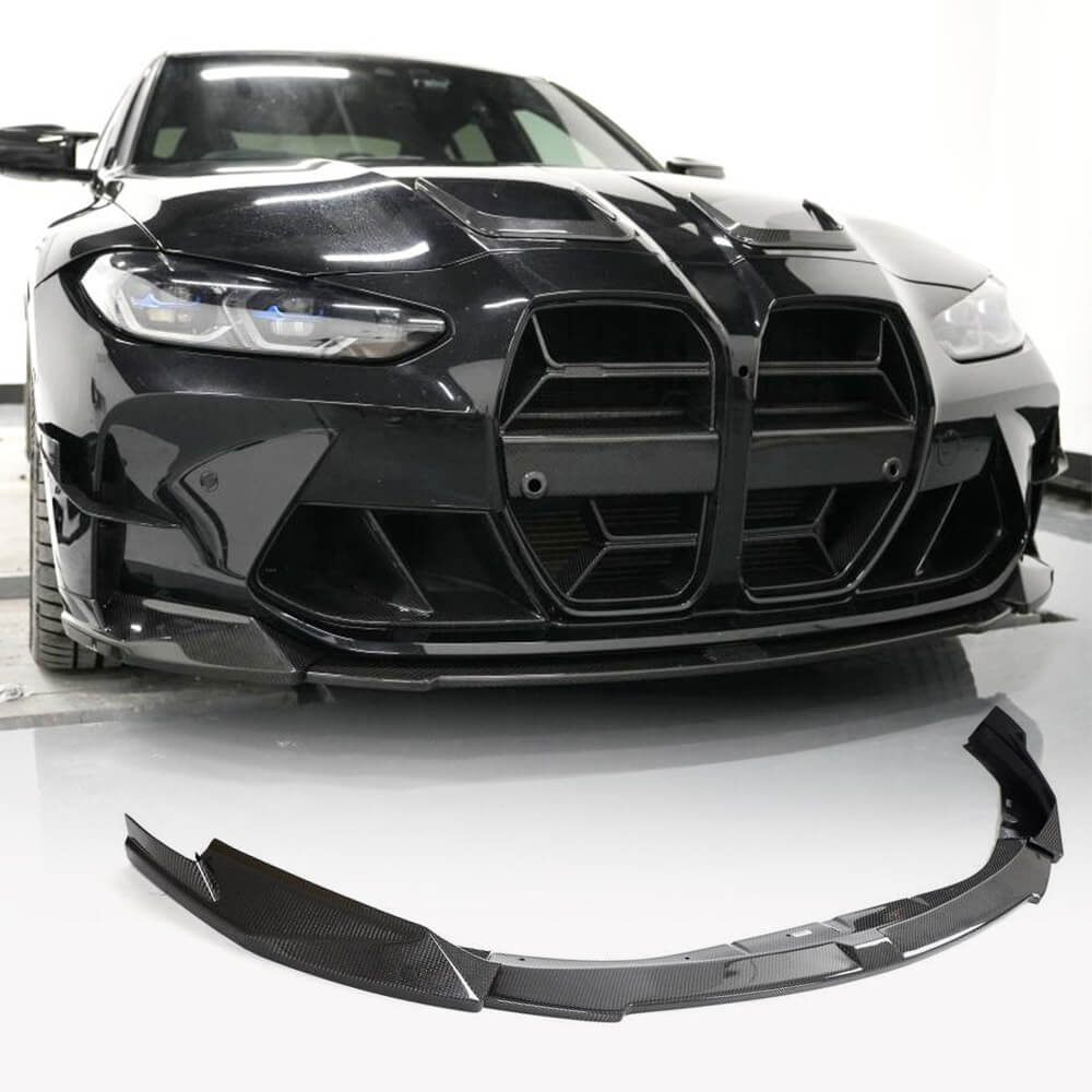 BMW G80 M3 G82 G83 M4 2021+ Front Bumper Lip Carbon Fiber/FRP