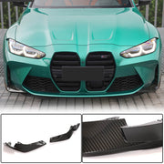 BMW G80 M3 G82 G83 M4 Front Bumper Splitters Dry Carbon Fiber