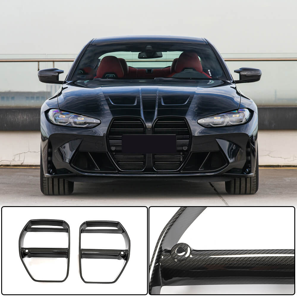 BMW G80 M3 G82 G83 M4 2021+ Front Grille Dry Carbon Fiber