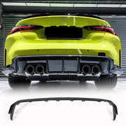 BMW G80 M3 G82 G83 M4 2021+ Rear Bumper Diffuser Trims Dry Carbon Fiber