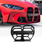 BMW G80 M3 G82 G83 M4 2021+ Front Grille Glossy Black ABS