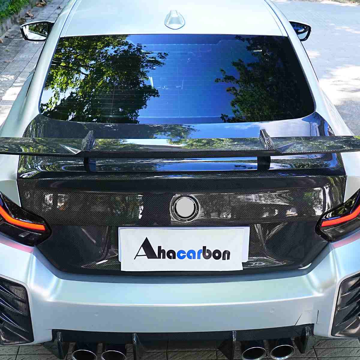 BMW G87 M2 Base Coupe 2-Door 2023+ Trunk Lid Cover Carbon Fiber