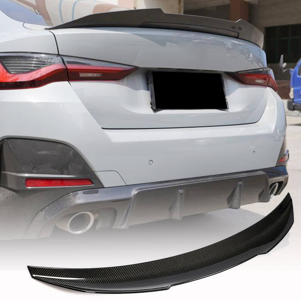 BMW 4 Series I4 G26 2021-2025 Carbon Fiber Rear Trunk Spoiler
