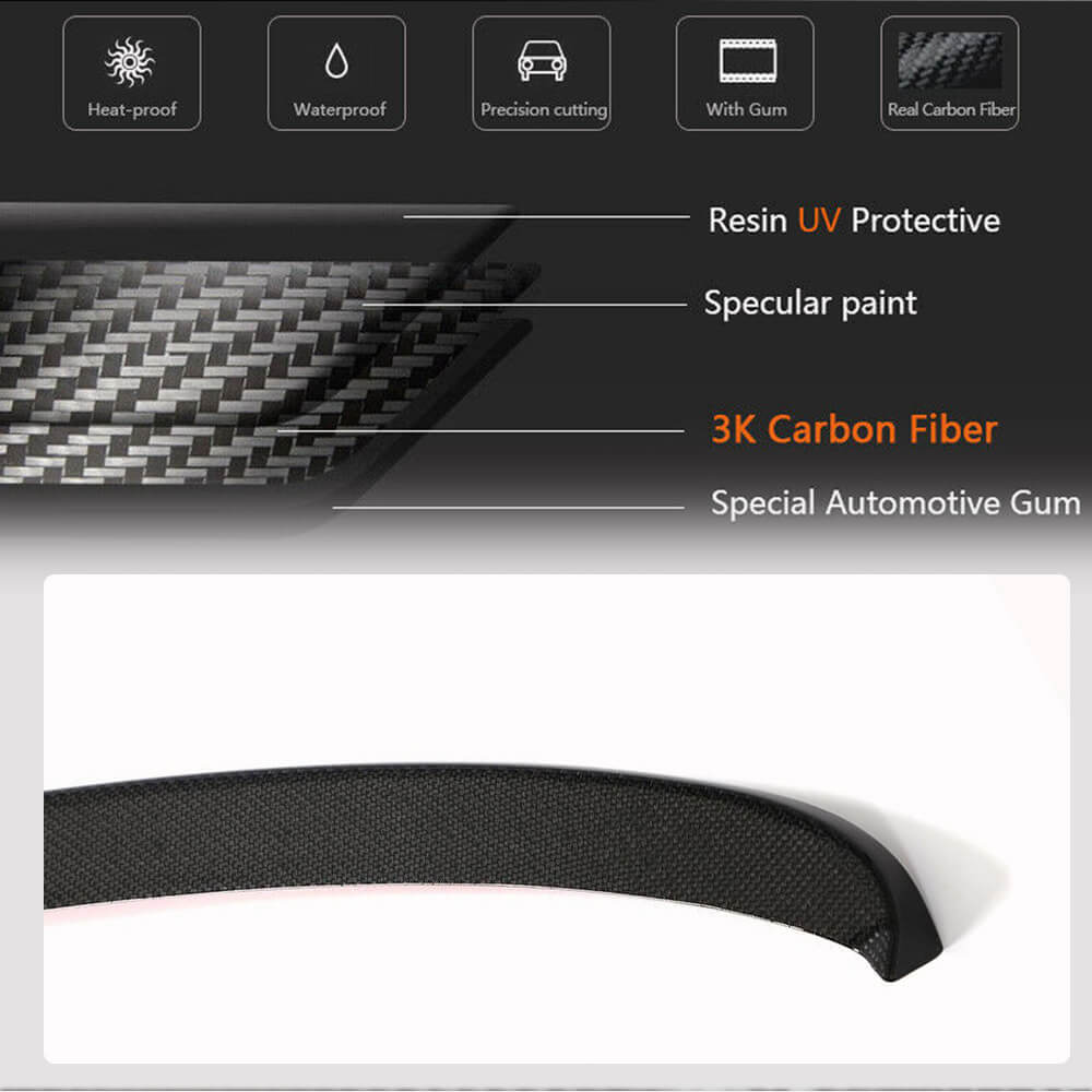 BMW X3 G01 F97 X3M IX3 2019-2022 Rear Middle Spoiler Carbon Fiber/FRP