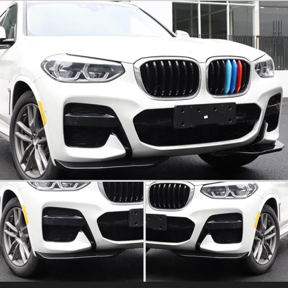 BMW X3 G01 M40i Sport 2018-2021 Front Bumper Splitters ABS
