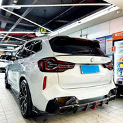 BMW X3 G01 M40i Sport Utility 2022+ Rear Bumper Diffuser Carbon Fiber