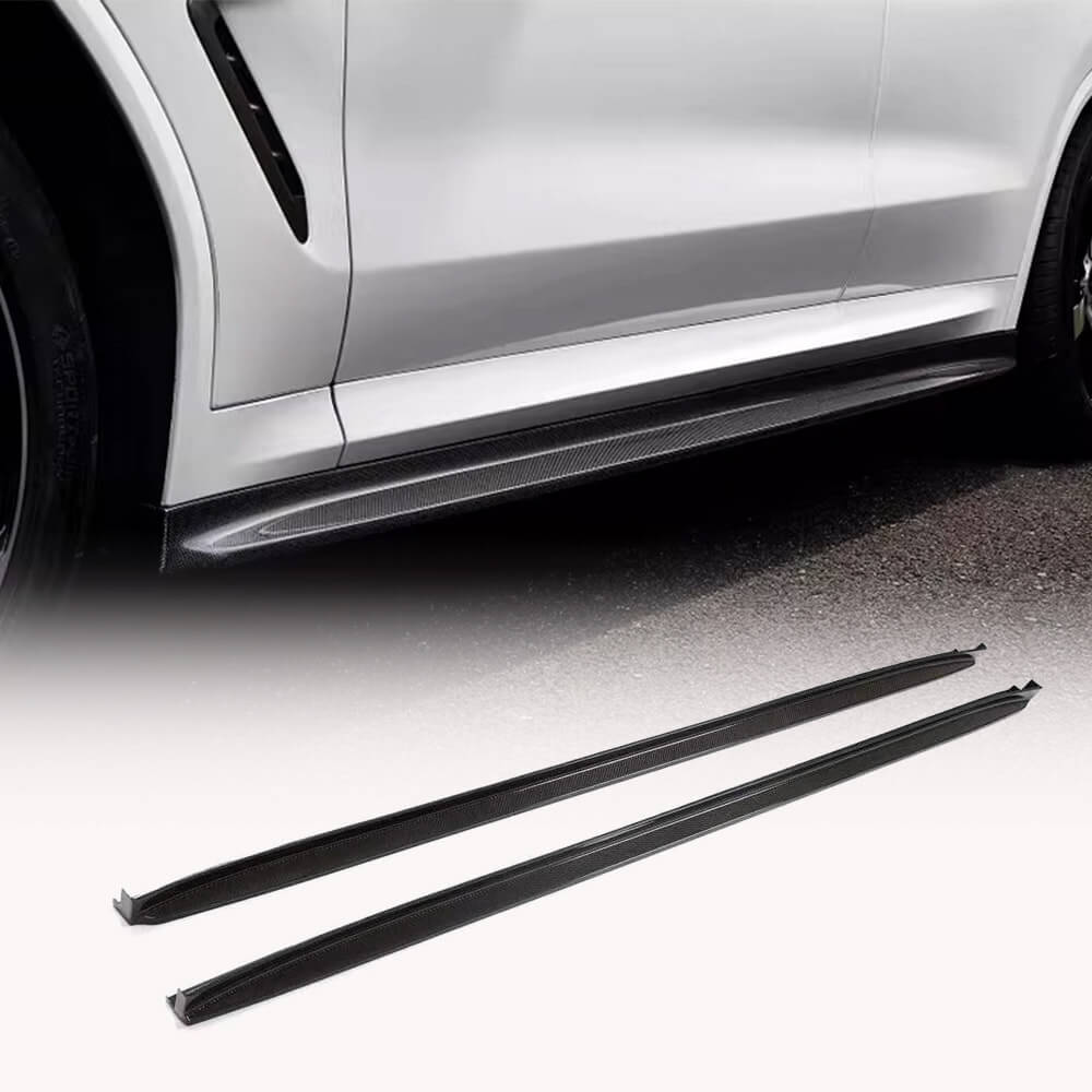 BMW X3 G01 M40i Sport Utility 2022+ Side Skirts Carbon Fiber