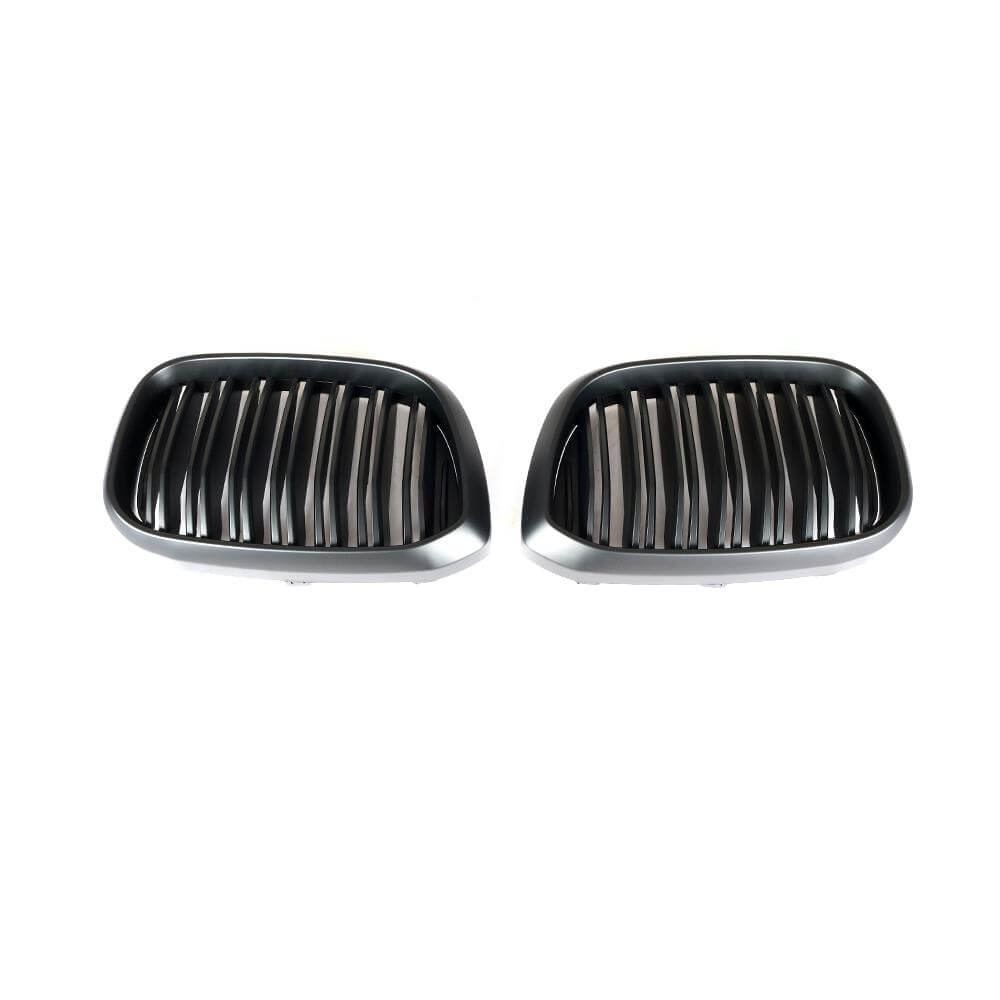 BMW X3 G01 X4 G02 Sport Utility 2018-2021 Front Grille Matte Black ABS