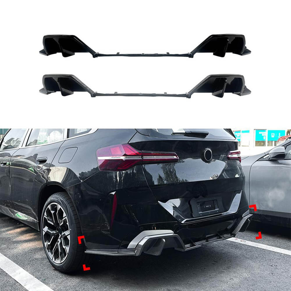 BMW X3 G45 G48 M Sport 2025+ Rear Bumper Diffuser ABS