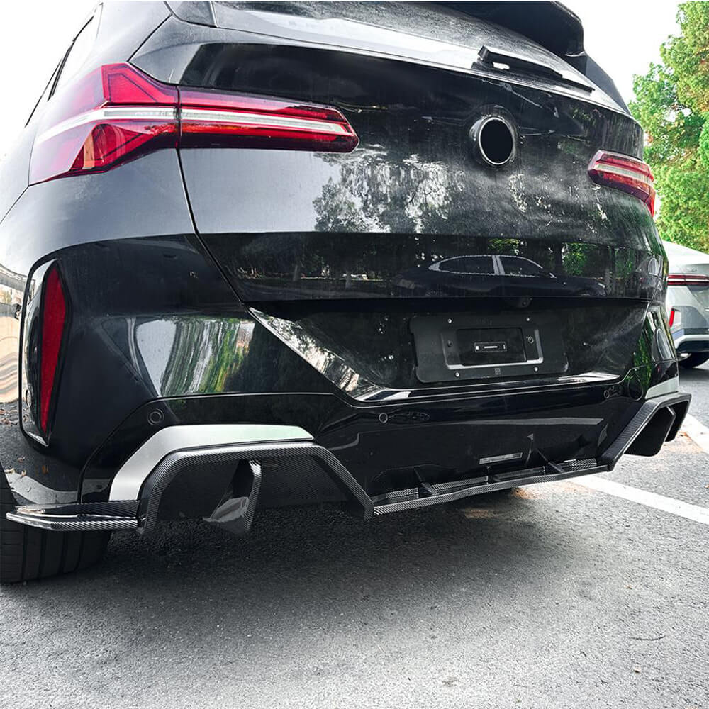BMW X3 G45 G48 M Sport 2025+ Rear Bumper Diffuser ABS