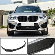 BMW X3M F97 X4M F98 Pre-LCI 2019-2021 Front Bumper Lip Carbon Fiber