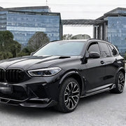 BMW X5M F95 LCI (2024+) Glossy Black ABS Side Skirts-Direct Fit