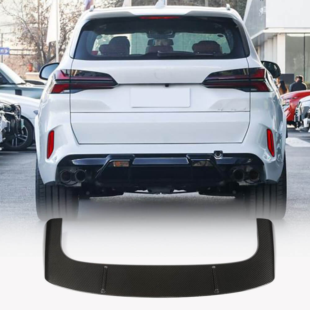 BMW X5M F95 Sport Utility 4-Door 2023-2025 Dry Carbon Fiber Rear Roof Spoiler