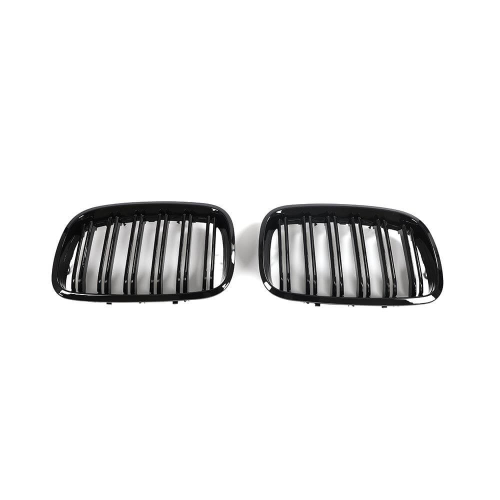 BMW X5 X6 E70 E71 X5M X6M 2008-2014 Front Grille Glossy Black ABS