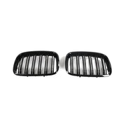 BMW X5 X6 E70 E71 X5M X6M 2008-2014 Front Grille Glossy Black ABS