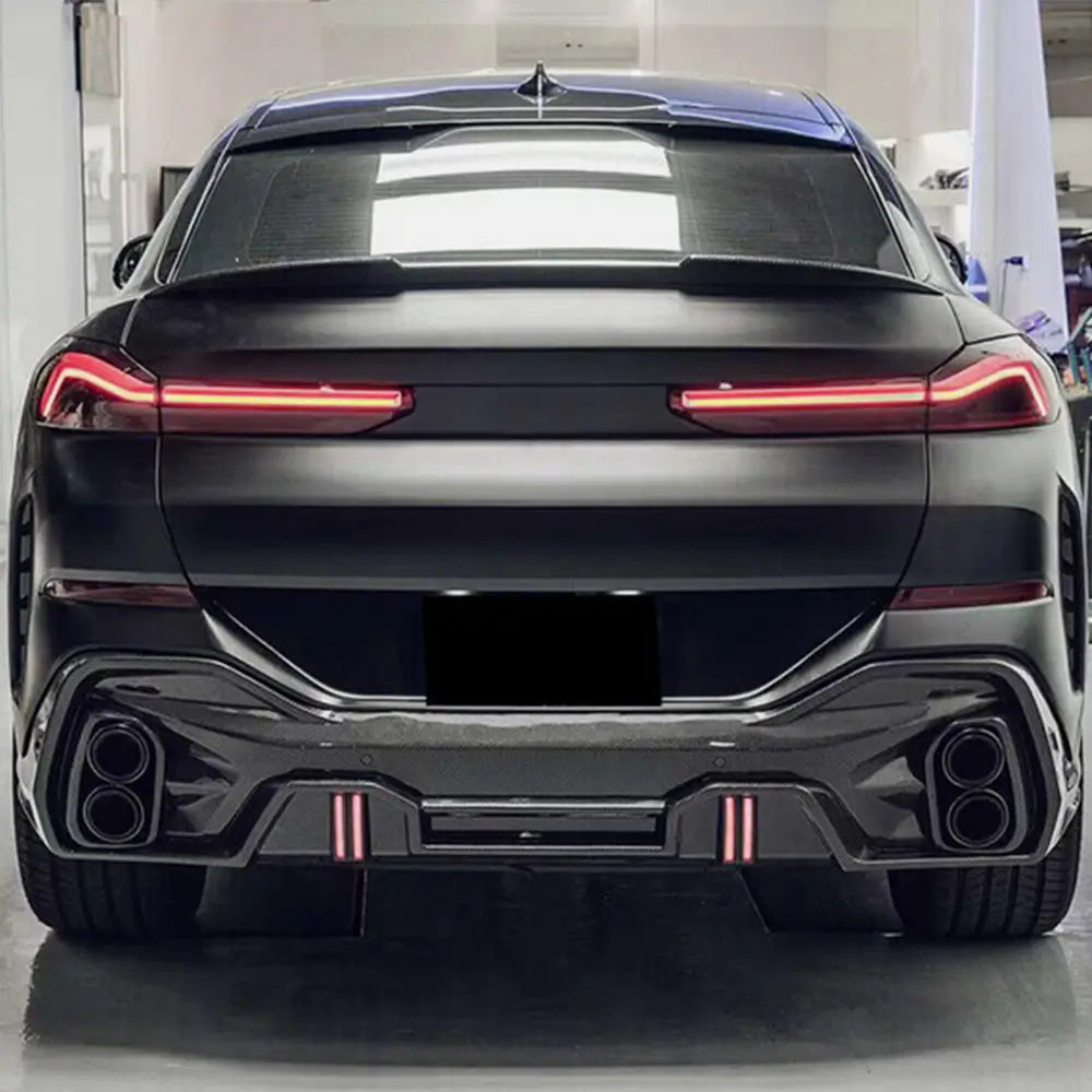 BMW X6 G06 F96 X6M Sport Utility 2020UP Rear Trunk Spoiler Carbon Fiber/FRP
