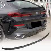 BMW X6 G06 M50i M (Competition) 2019-2023 Rear Trunk Spoiler Dry Carbon Fiber
