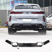 BMW X6M F96 2023 2024 Rear Bumper Diffuser Dry Carbon Fiber