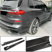 BMW X7 G07 M Sport M50i 2019-2023 Side Skirts Carbon Fiber