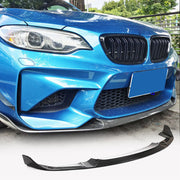BMW 2 Series F87 M2 Coupe 2016-2020 Front Bumper Lip Carbon Fiber