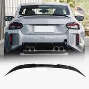 BMW 2 Series G42 G87 M2 2022-2023 Rear Trunk Spoiler Dry Carbon Fiber
