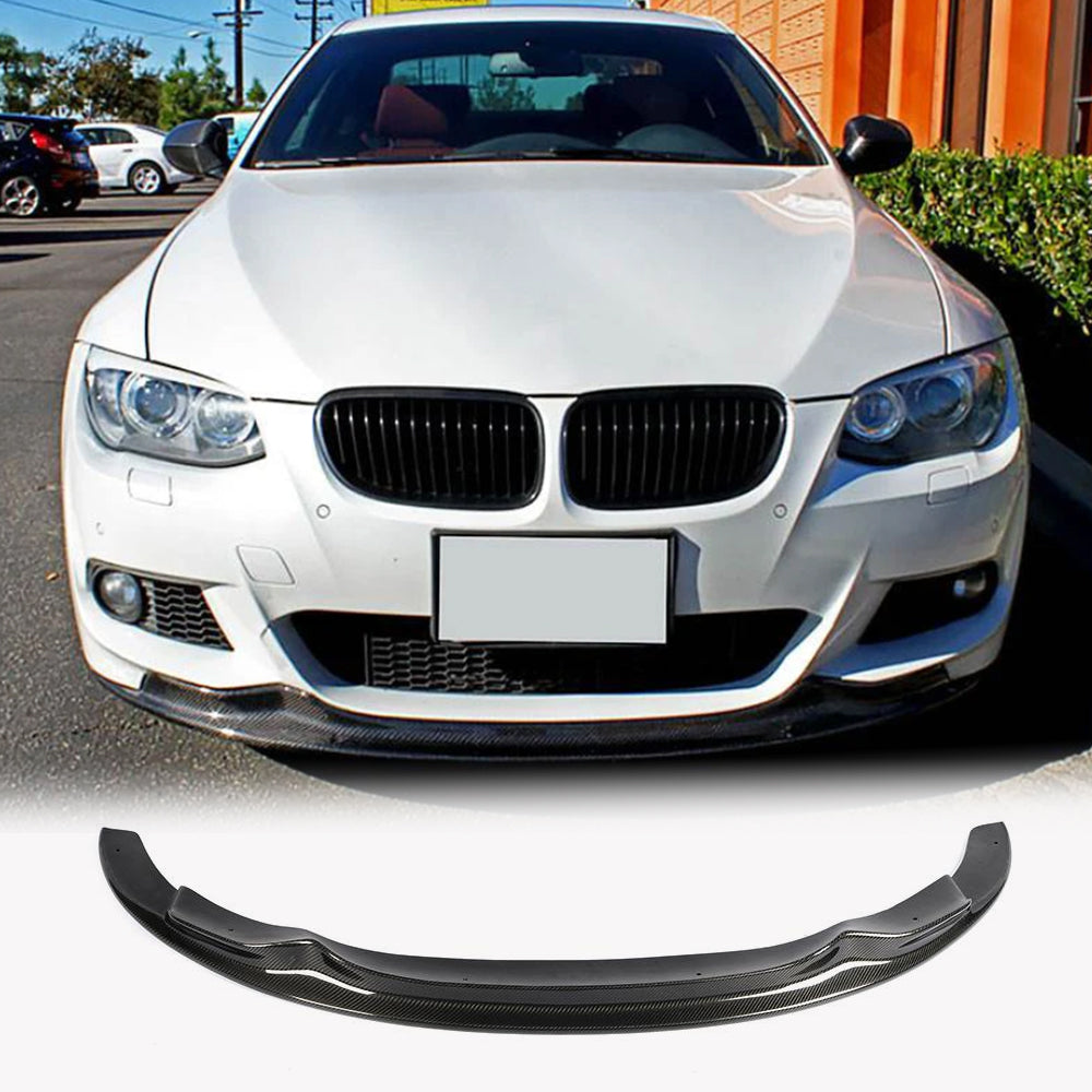 BMW 3 Series E92 E93 M Sport LCI 2010-2012 Front Bumper Lip Carbon Fiber/FRP