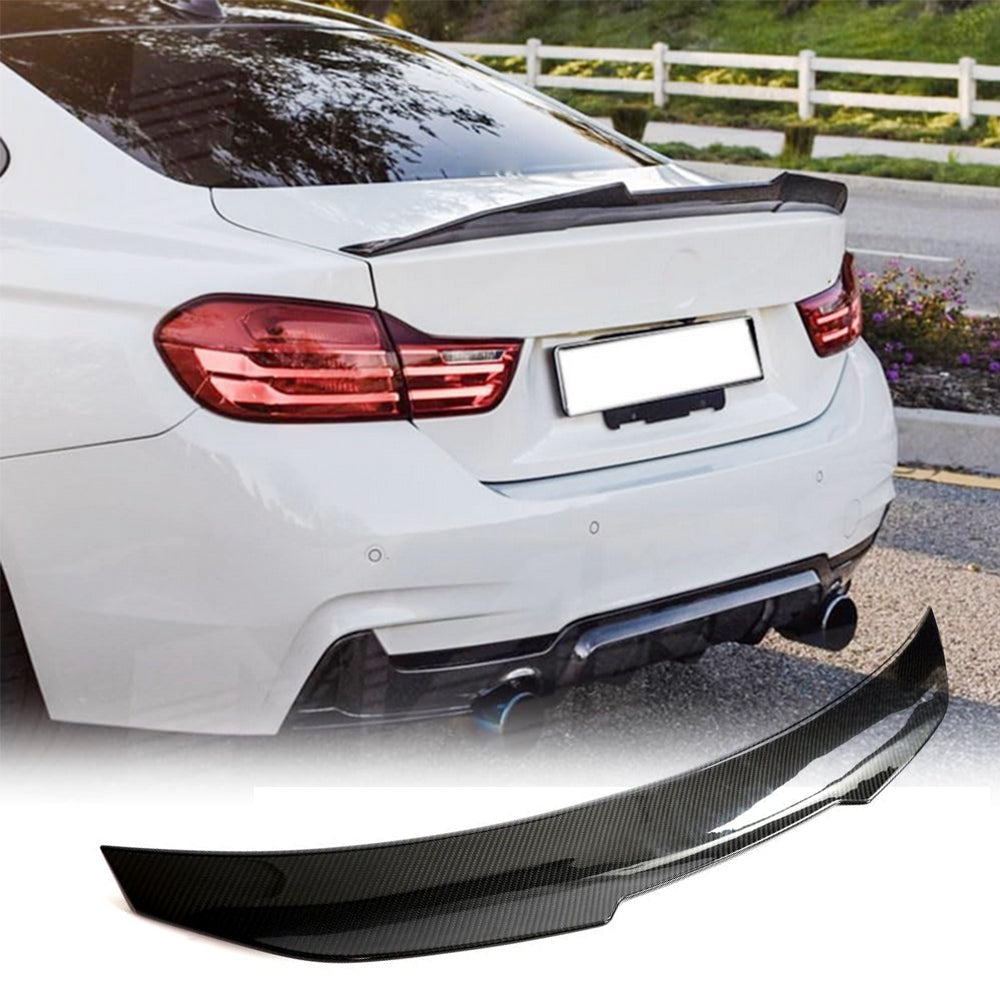 BMW 4 Series F32 Base/M Sport Coupe 2013-2020 Dry Carbon Fiber Rear Trunk Spoiler