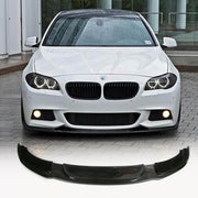 BMW 5 Series F10 M Sport Sedan 2012-2016 Front Bumper Lip Carbon Fiber/FRP