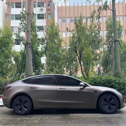 Ultral-matte Metallic Light Grey Car Vinyl