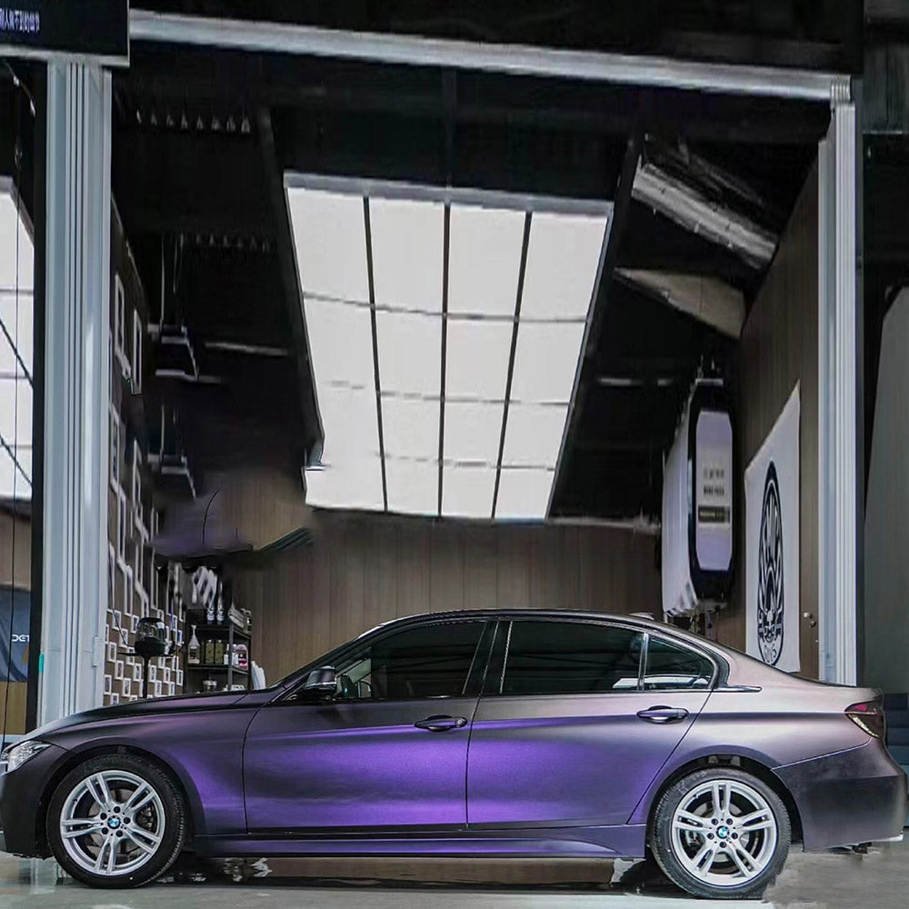 Ultral-matte Metallic Phontom Shadow Black Purple